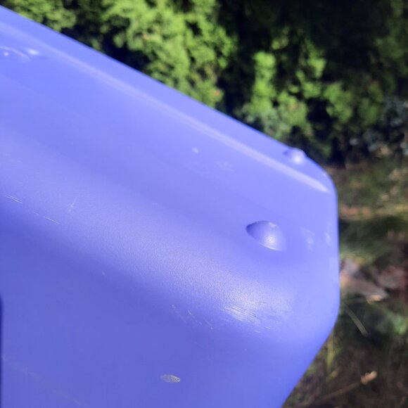 VTG Eagle Craftstor 20” Craft Bin Box Storage Purple Tray Lid 90s USA MADE - Picture 6 of 9